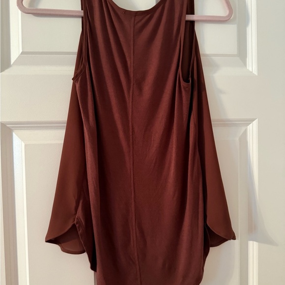 Loft Outlet | Brown Sleeveless Top | Size XS - Picture 2 of 6